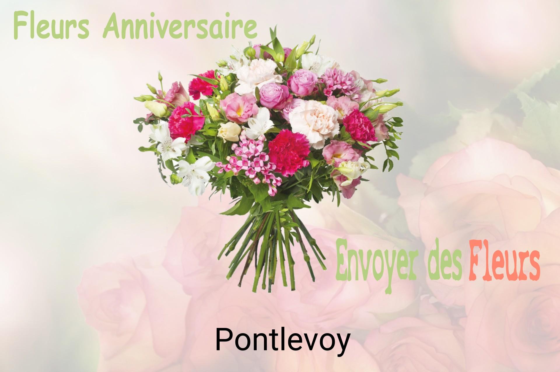 Bouquet de fleurs d’anniversaire livré à Pontlevoy